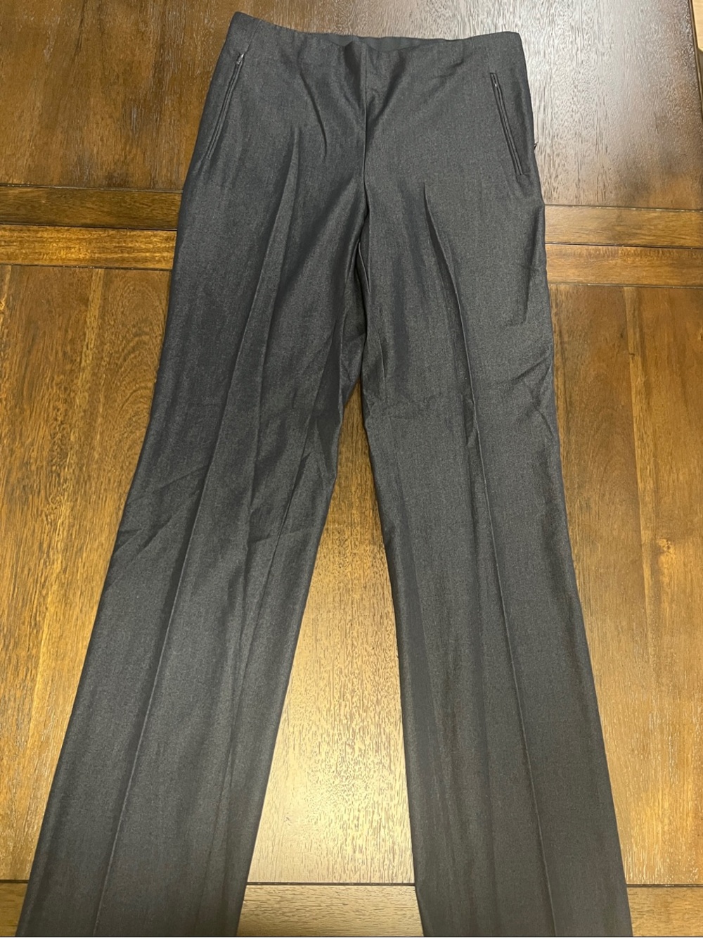 Tahari Black Straight-Leg Dress Pants